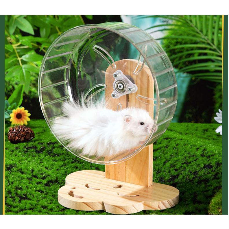Small Animal Flying Saucer Exercise Wheel Hamster Cage DUJIAOSHOU
