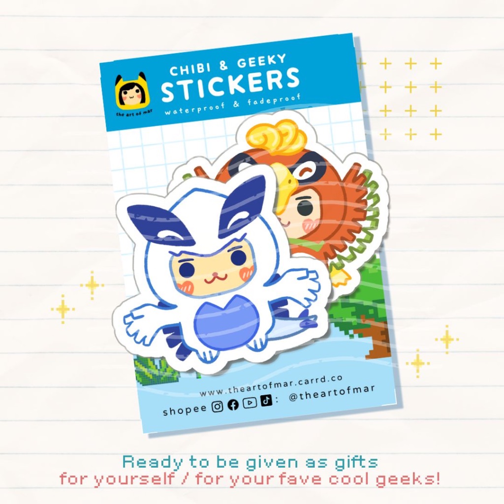 Gen 2 Legendary Pokemon Stickers - Suicune Entei Raikou Lugia Ho-oh ...