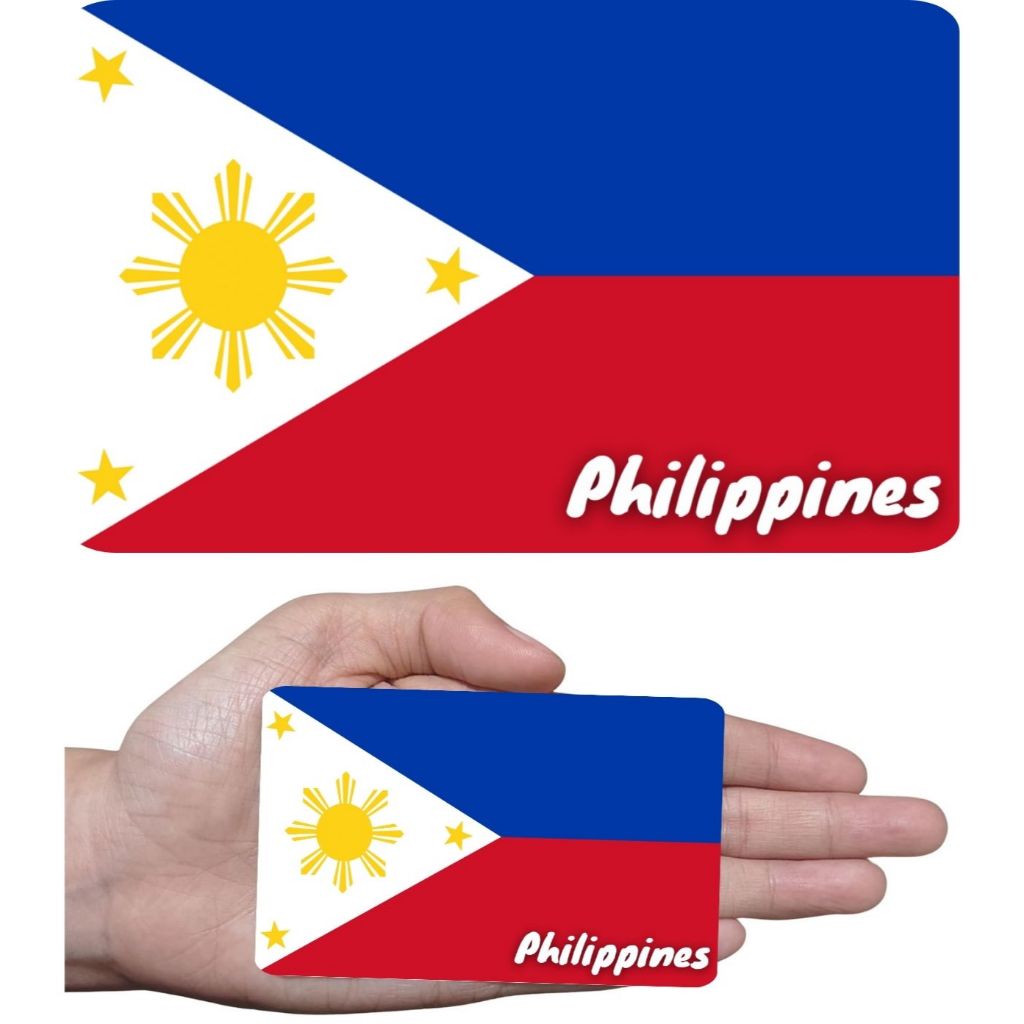 RANDOM PHILIPPINES FLAG RUBBER REF MAGNET SOUVENIR | Shopee Philippines