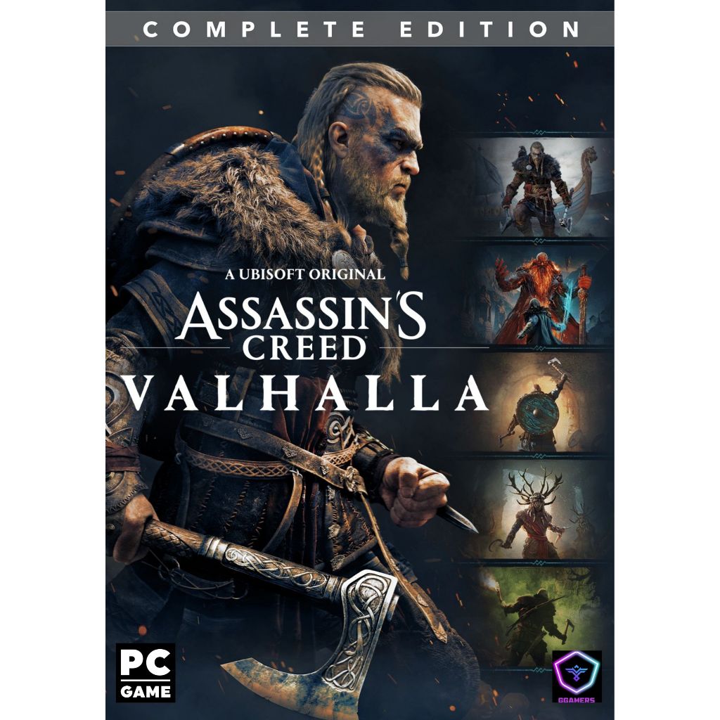 Assassin's Creed Valhalla (PC Game) - Complete Edition + ALL DLC ...