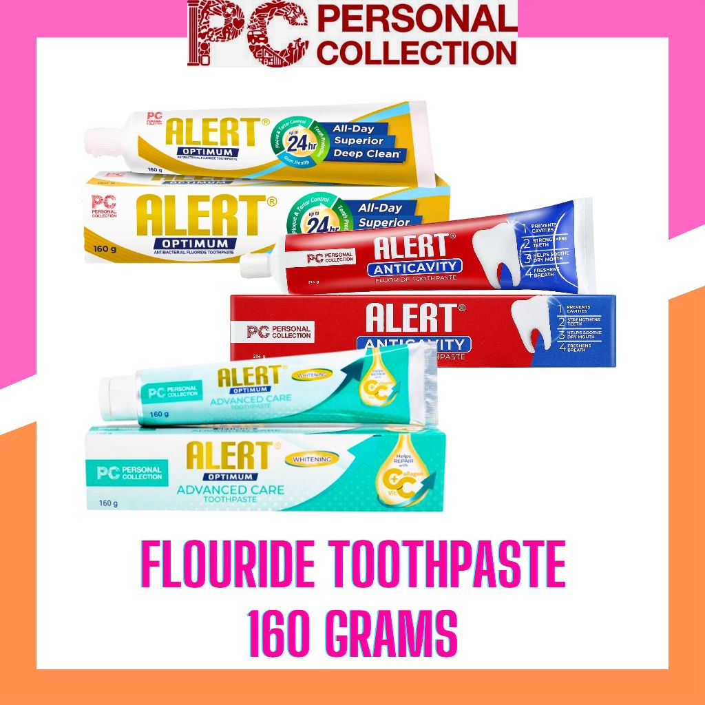 Personal Collection Alert Advanced Care Flouride Toothpaste | Shopee ...