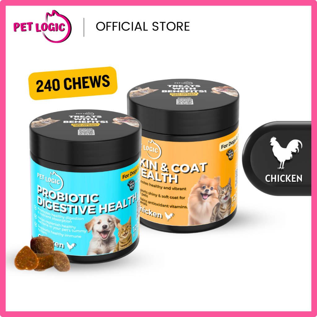 Pet Logic Probiotic Digestive Pet Logic Skin Coat Dog Cat