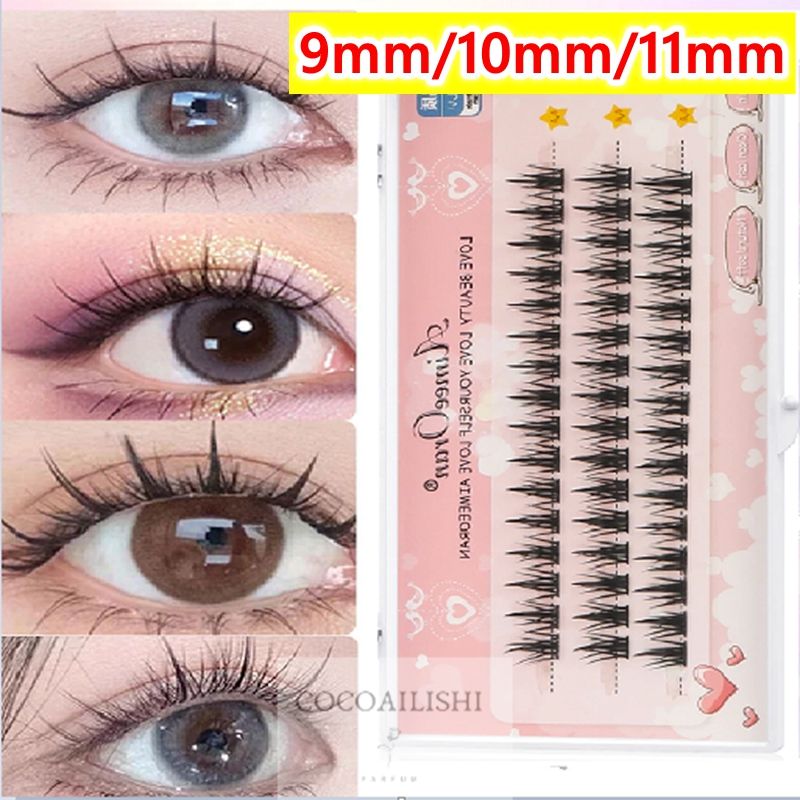Eye Beauty Make Up 3D Cluster Eyelash Set Extension Eyelash Strip ...