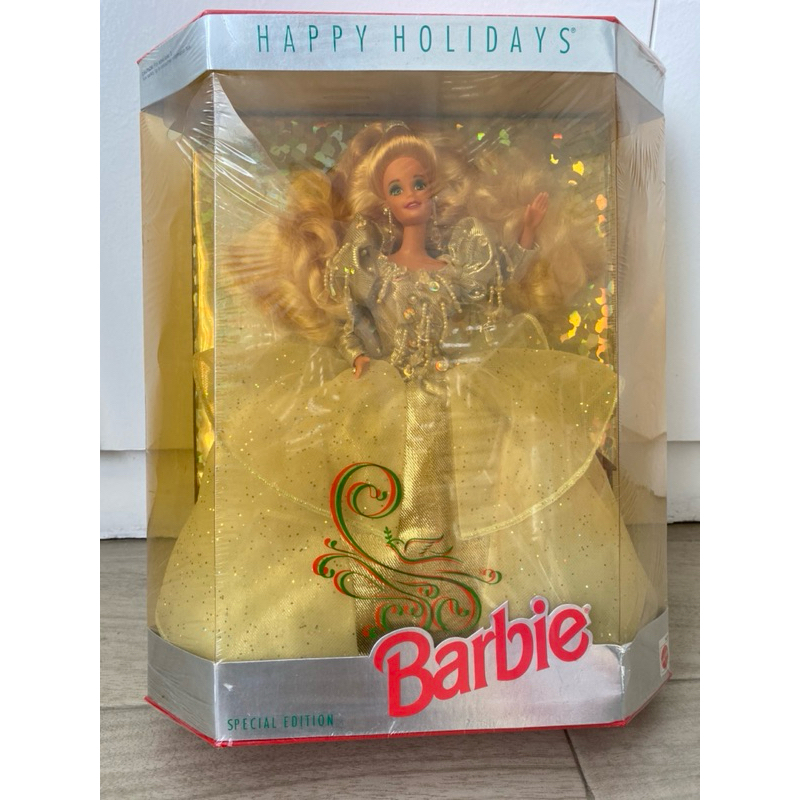 Barbie Happy Holidays 2001 – NRFB – Édition Noël – Avec Bracelet Offert