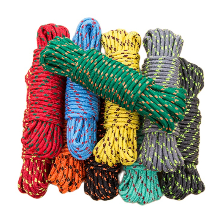 Nylon Clothesline Multifunction Rope Clothesline Luggage Rope 10 Meters ...