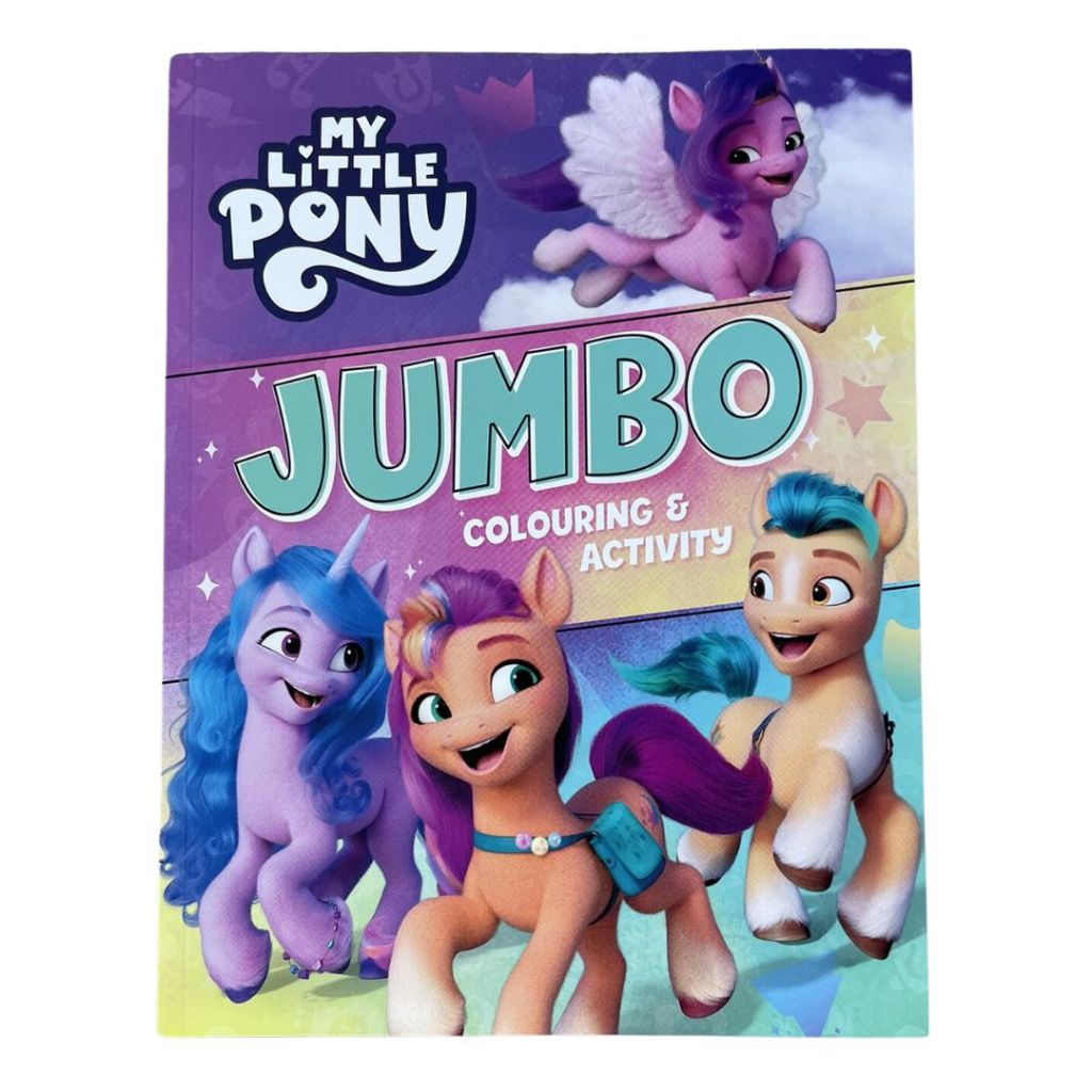 MY LITTLE PONY Jumbo Coloring and Activity Book (brand new softcover