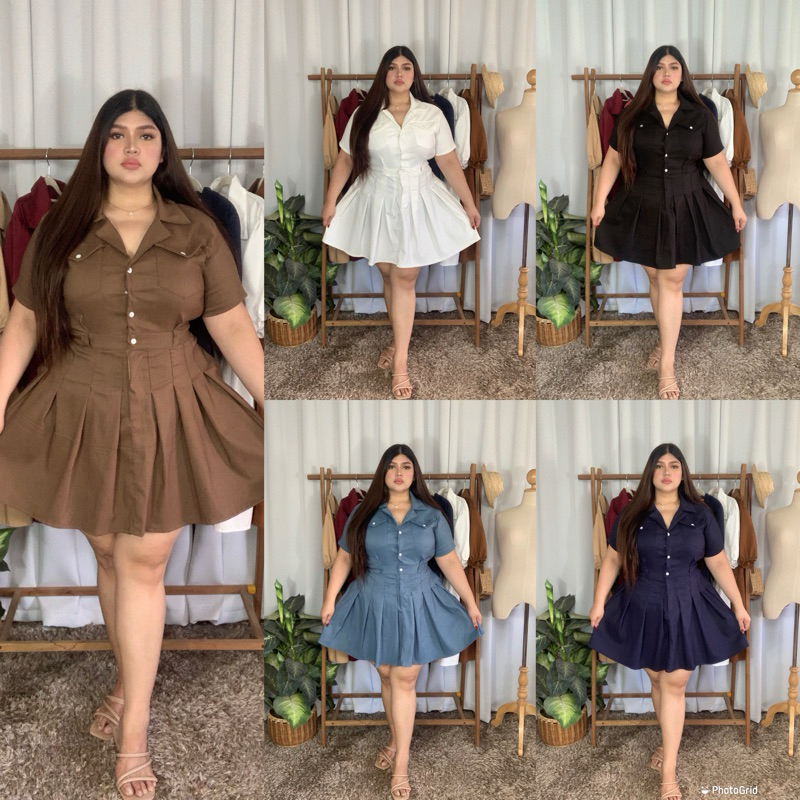 PLUS SIZE:MADISON DRESS | Shopee Philippines