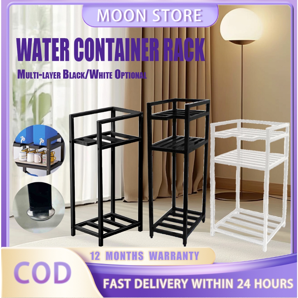 Water Container Rack Gallon Rack Stainless Steel Heavy Duty Bucket ...