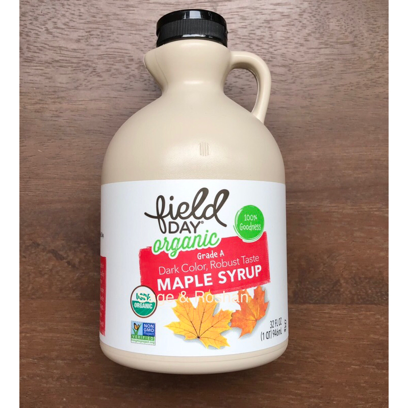 field Day organic Maple Syrup Dark Grade A | Shopee Philippines