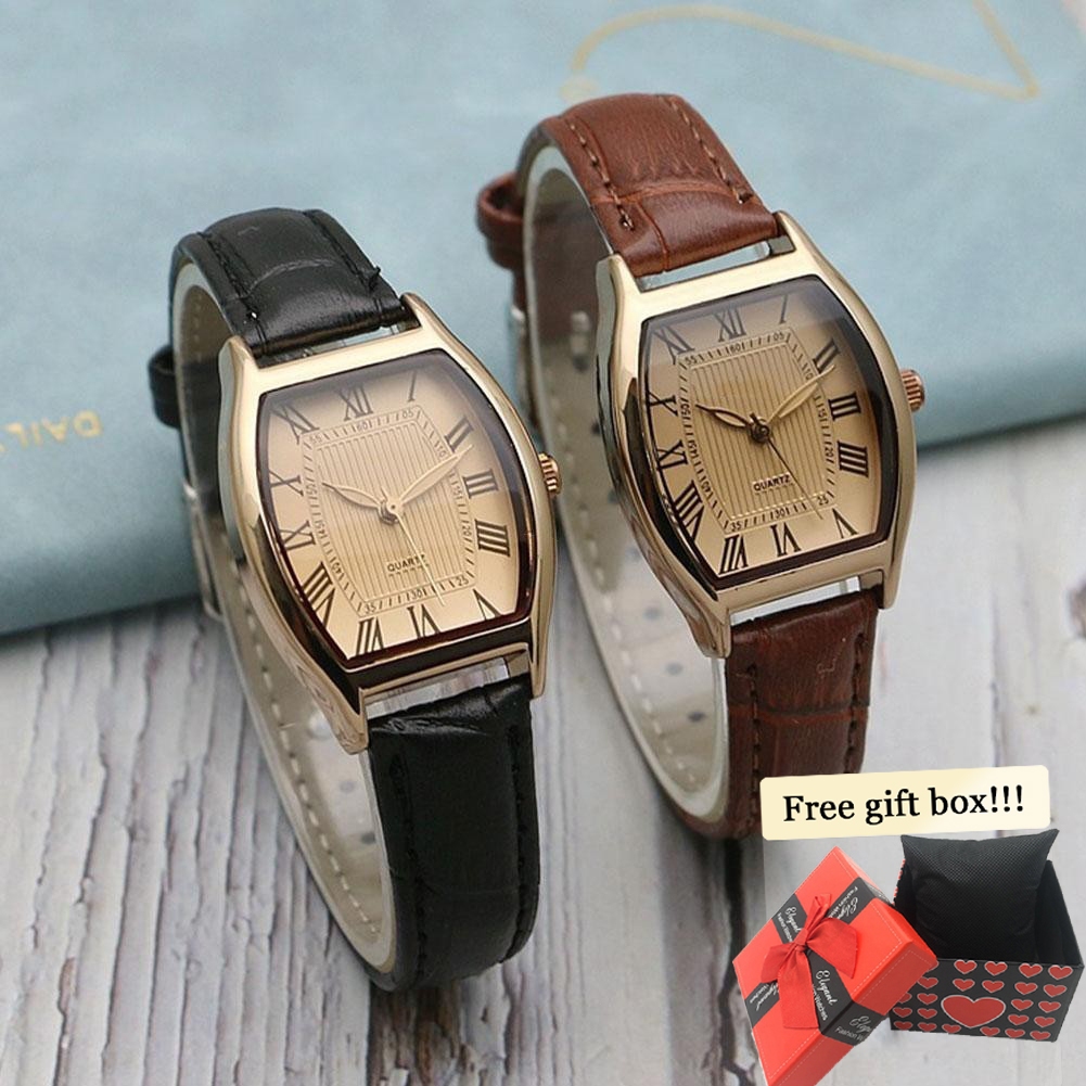 black leather watch - Best Prices and Online Promos - Oct 2026 | Shopee ...