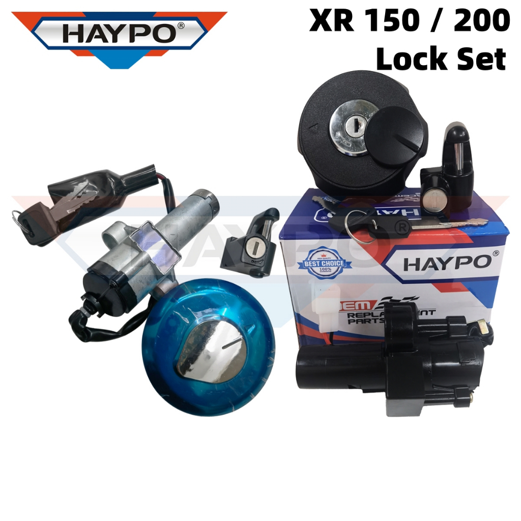 Honda XRM 110 E-Power Ignition Switch / Main Switch & Key Set | Shopee - Foto 2