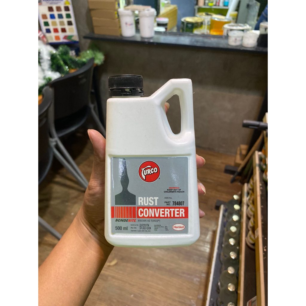 RUST CONVERTER (TURCO-BONDERITE) 500ML | Shopee Philippines
