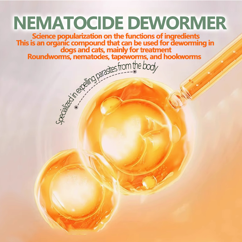 SENLOVE Nematocide Syrup Dewormer for Dogs & Cats Puppies Kittens 60ml ...