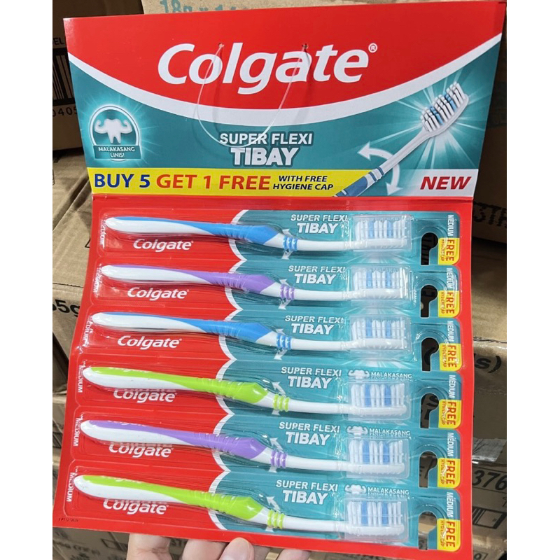 Colgate Super Flexi Toothbrush BUY 5 GET 1 FREE,5+1 | Shopee Philippines