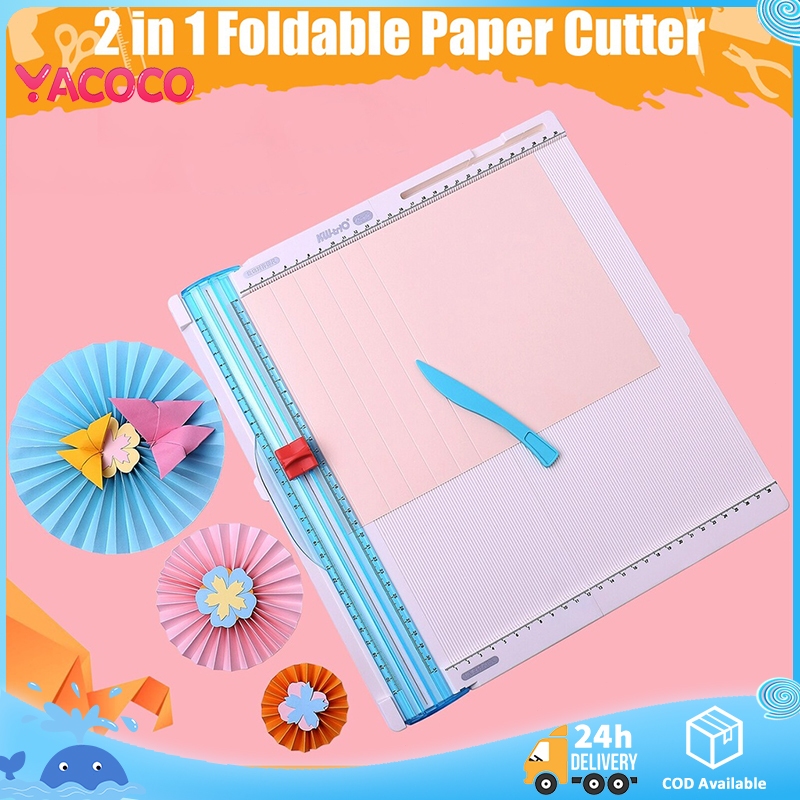 2 IN 1 Multi-Function Paper Cutter Precision PAPER Trimmer 12 Inch ...