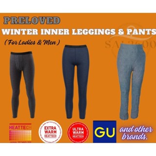 PRELOVED UNIQLO HEATTECH OTHER BRANDED THERMAL LEGGINGS PANTS