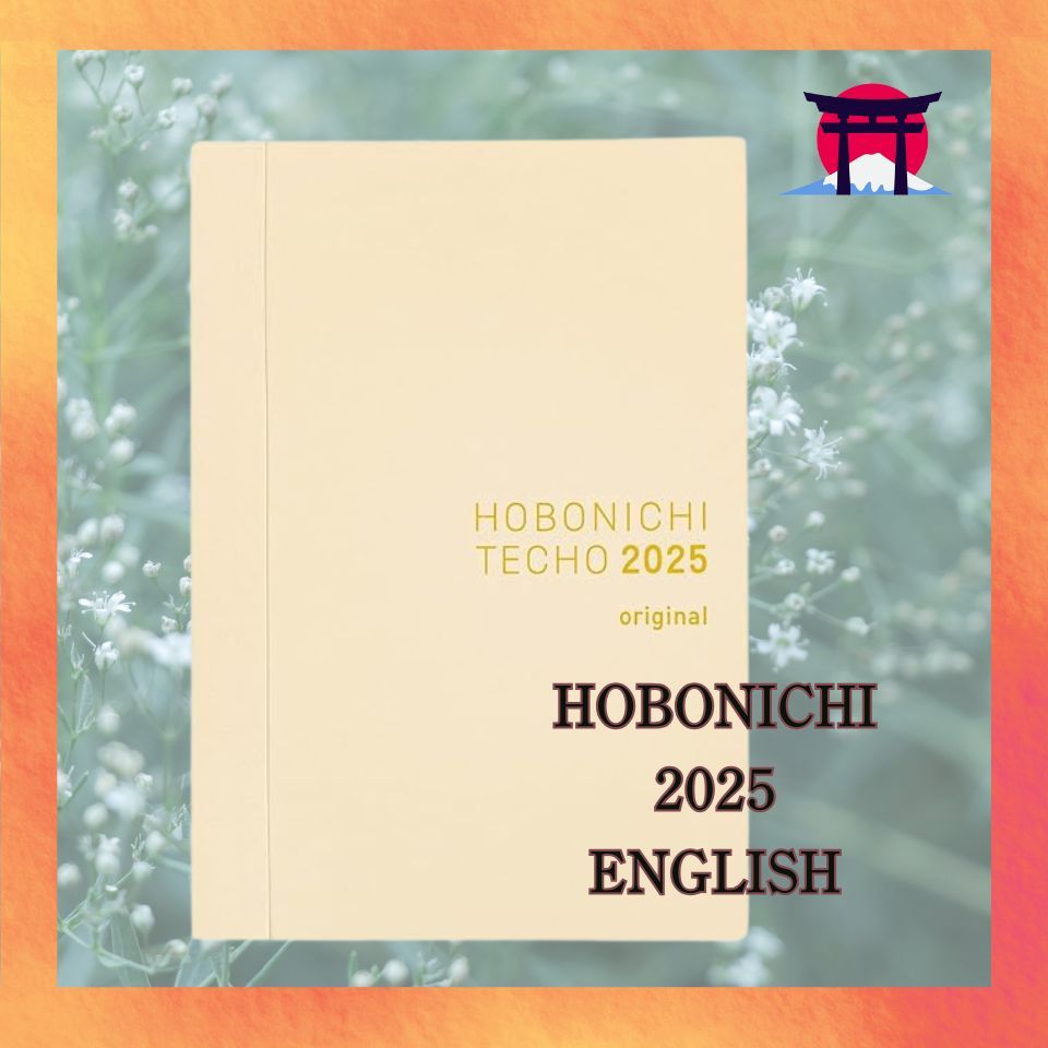 Hobonichi Techo 2025 English Edition (A6) Daily Planner Shopee