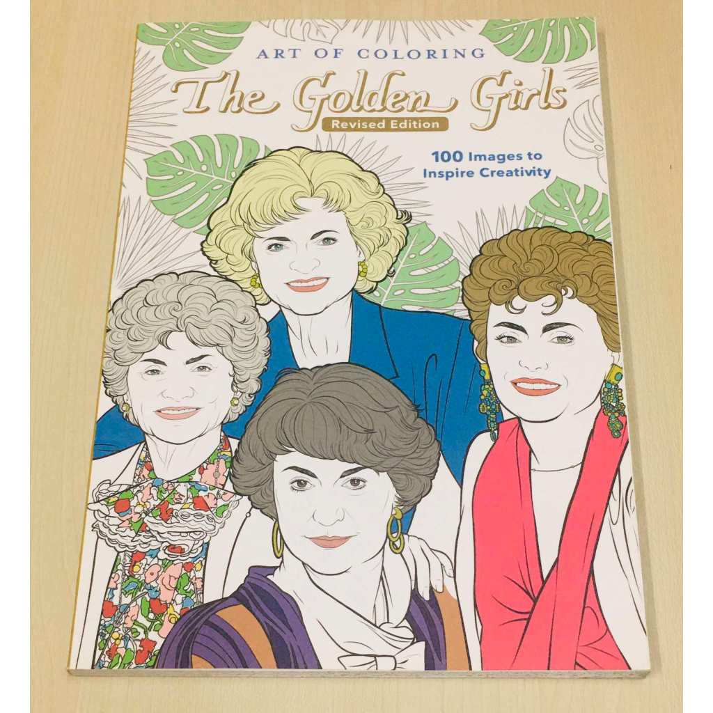 The Golden Girls The Art of Coloring Book - With 100 Images to Inspire ...