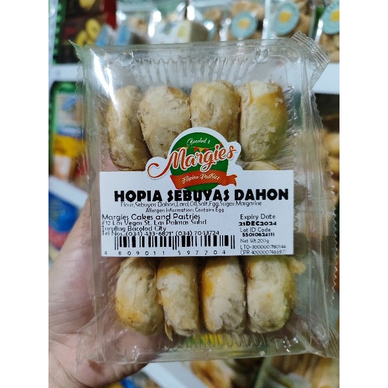 Hopia Sebuyas Dahon 12pcs/ Pack | Shopee Philippines