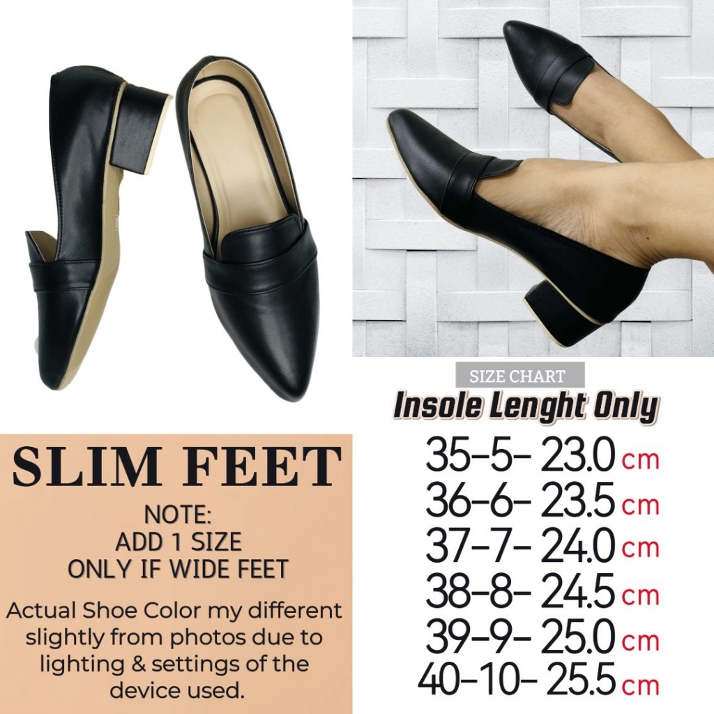 Sole Meet Shiela 1.5inch Heels Pointed Toe Dollshoes Women Walking Shoes Shopee Philippines