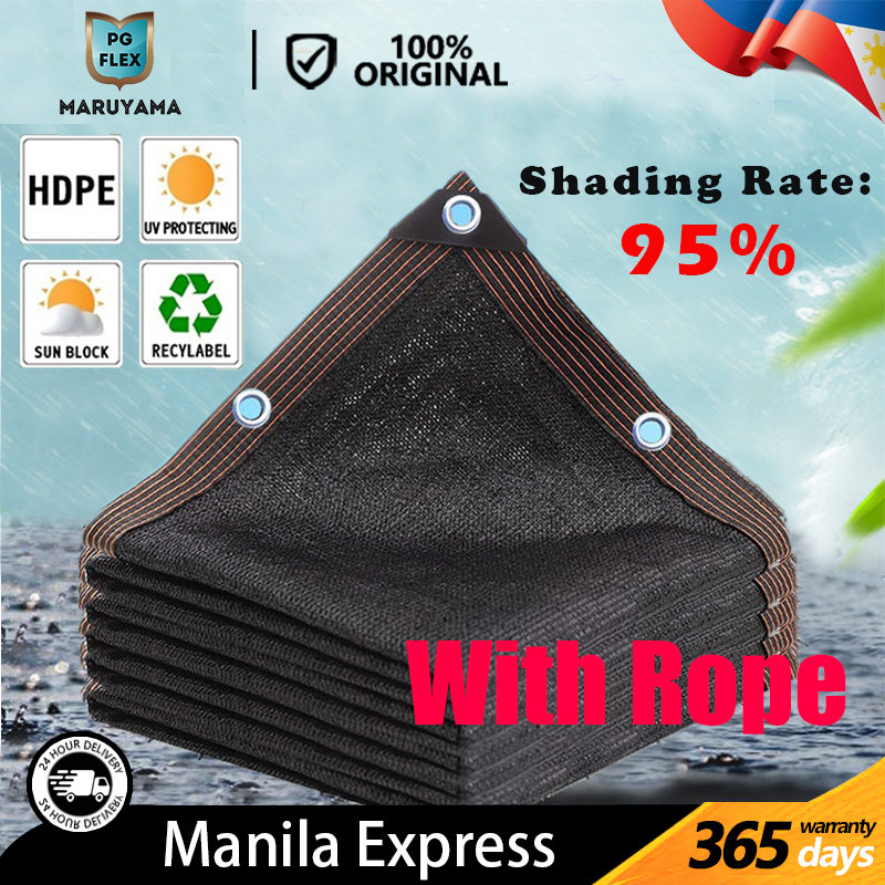 12 Pin 95% Shading Sunshade Net Japan Heavy Duty Net UV Waterproof Net ...