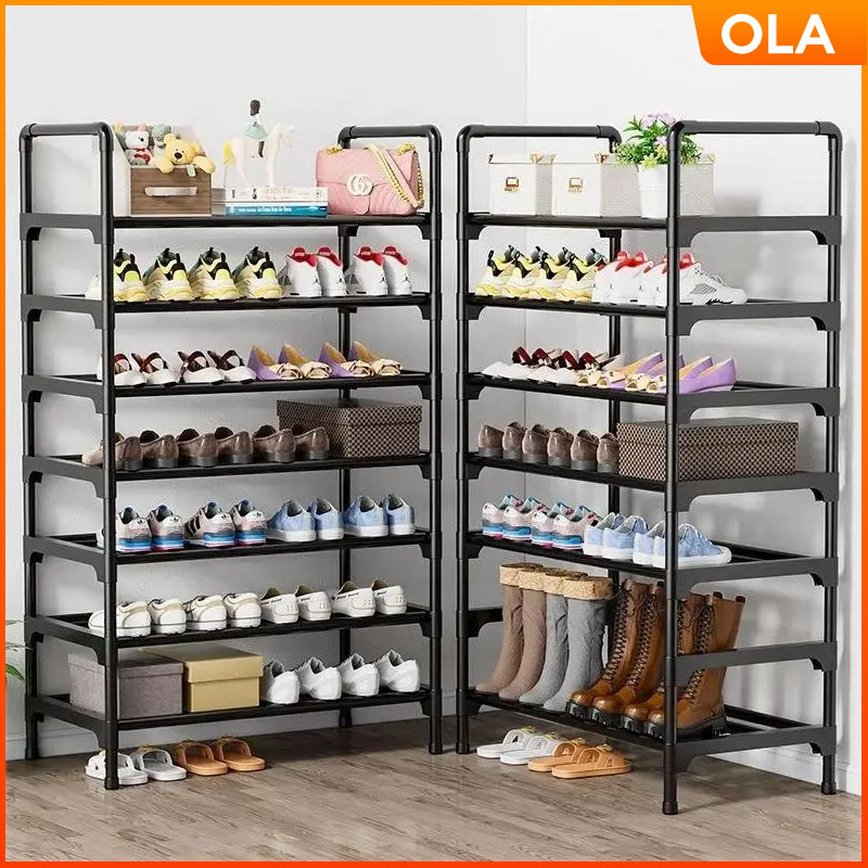 OLA Multi-Layer Shoe Rack Expandable Stainless Steel Waterproof ...