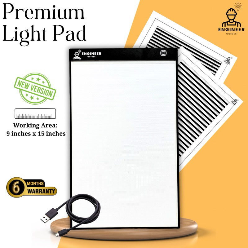 Long Premium Light Pad (9x15inches) or A4 Light Board | Shopee Philippines