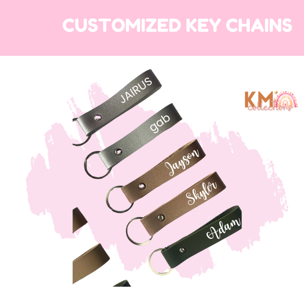 Customized Leather Key Chains | Shopee Philippines