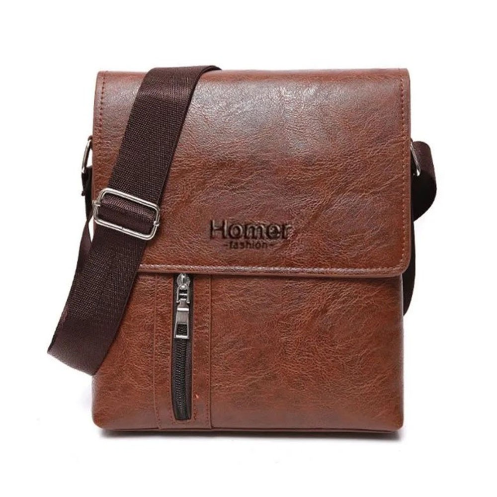 Perfect On Rondel Leather Sling Bag for Men Shopee Philippines