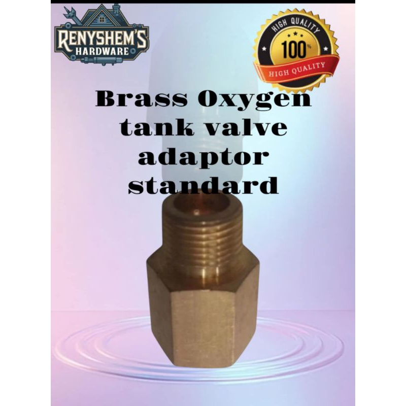 Brass oxygen tank valve adaptor standard | Shopee Philippines