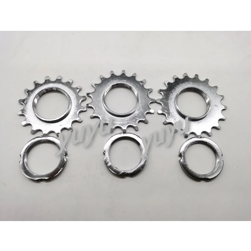 Fixie Cogs with Lock Ring 16T 17T 18T Fixie Gear Single Speed Fixie ...