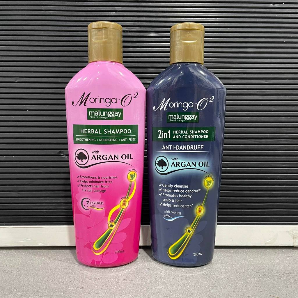 Moringa-O2 Herbal Anti-Hairfall/Anti-Frizz/Anti-Dandruff Shampoo with ...