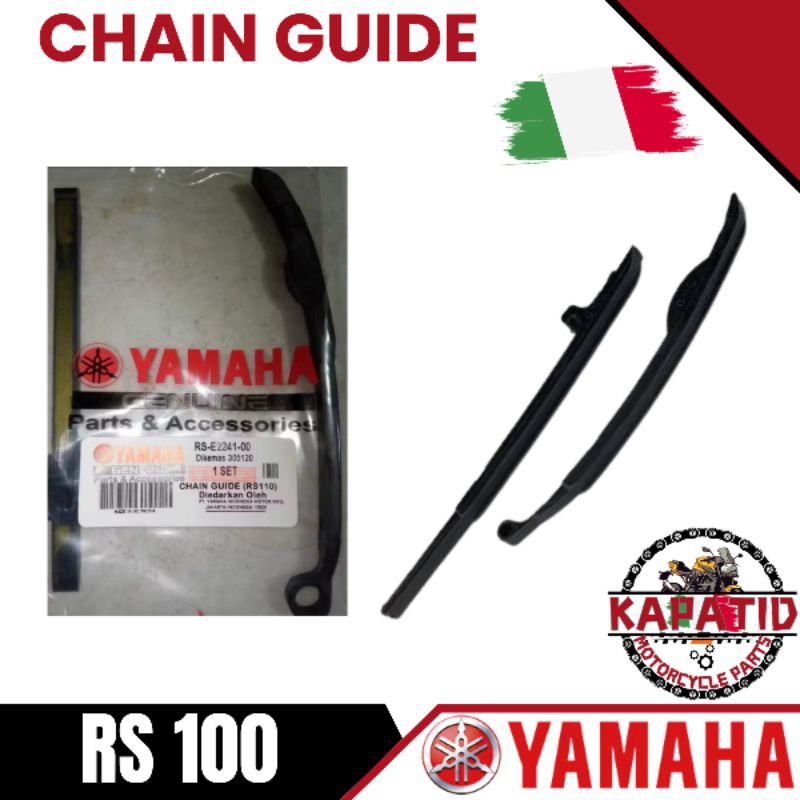 Chain Guide For Yamaha RS100 - Yamaha Genuine | Shopee Philippines