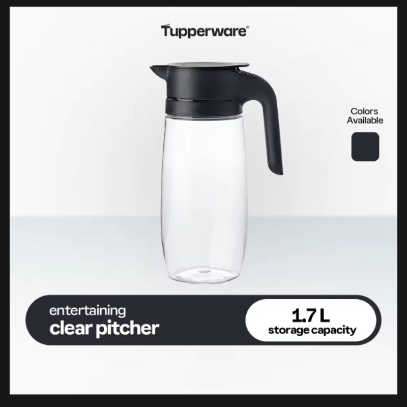 Tupperware Clear Titan Pitcher 1.7L | Shopee Philippines