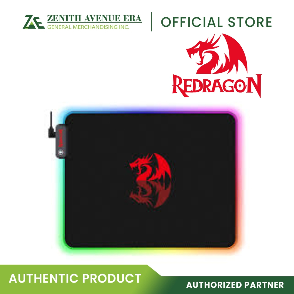 Redragon P026 Pluto RGB USB Rechargeable Mousepad | Shopee Philippines