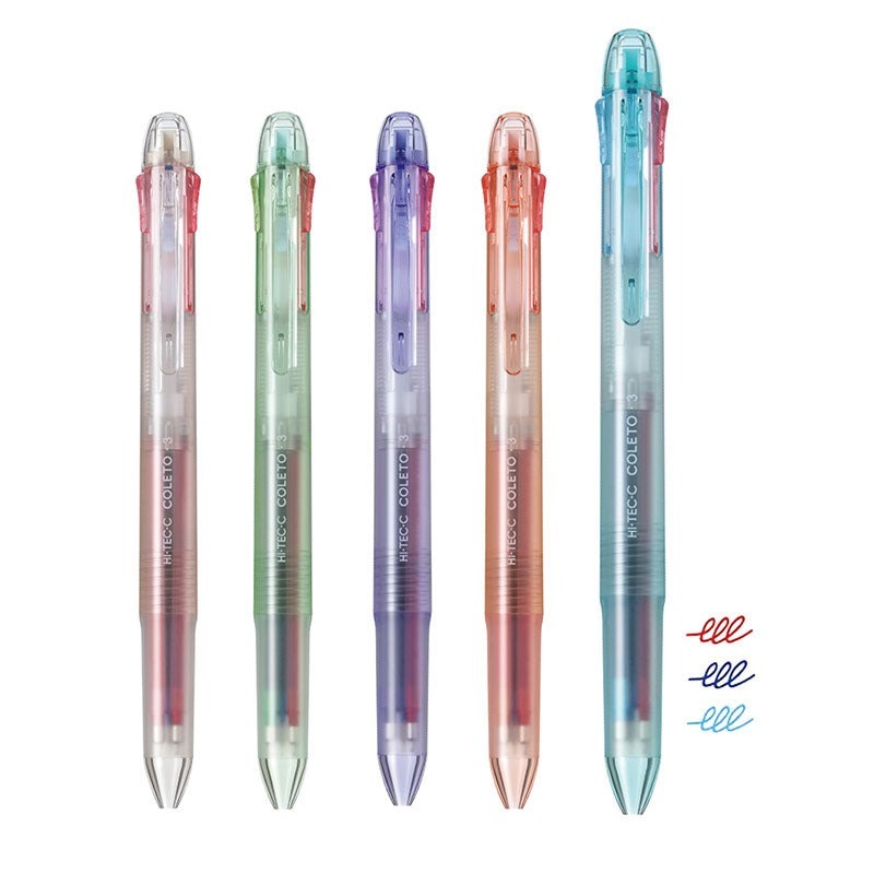 [ LIMITED EDITION ] Pilot Coleto 3 Color Barrel MINERAL SERIES (WITH ...
