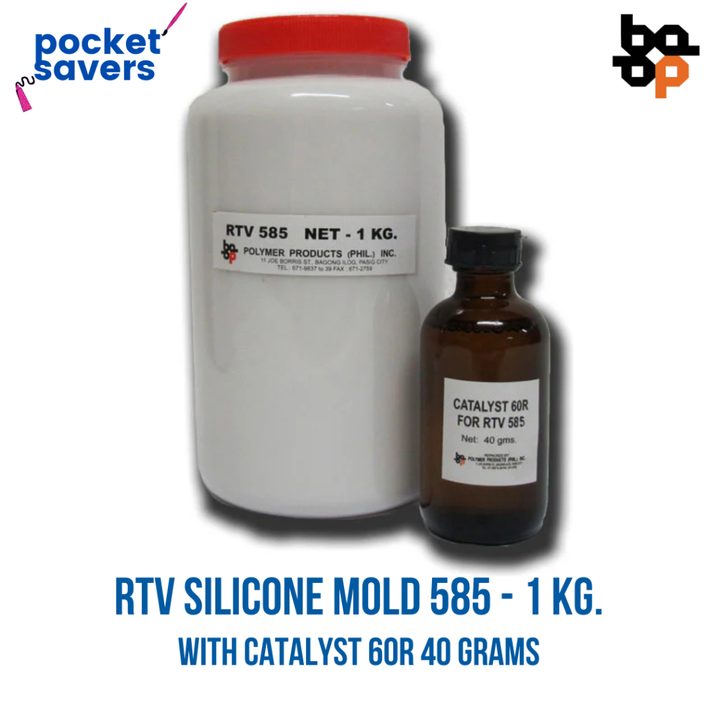 Polymer Silicone Mold (RTV) for Figurine Making with Catalyst 1 kg and ...