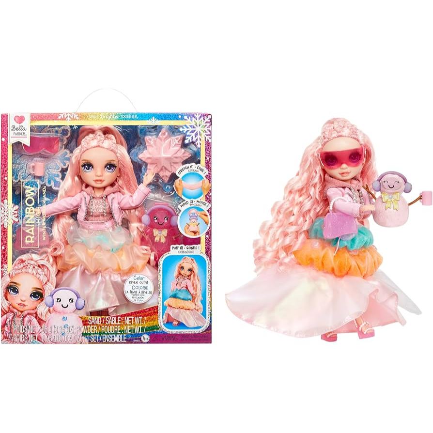 Rainbow High Winter Wonderland - Bella Parker RH Doll - Pink Winter NEW ...