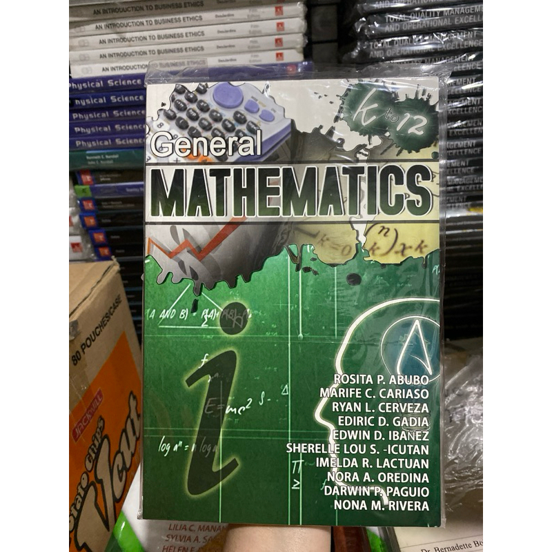 GENERAL MATHEMATICS Kto12 | Shopee Philippines