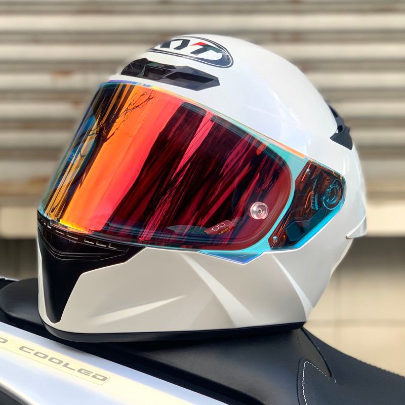 TTC KYT TT COURSE Lens Visor Revo Red Blue Iridium Dark Smoke Clear Light  Green Dark