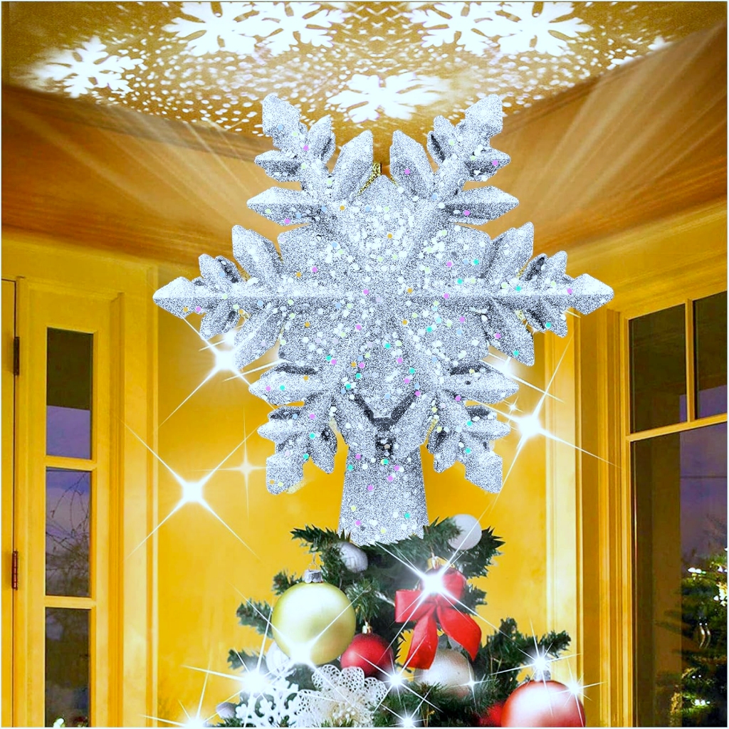 Shop christmas tree topper snowflake for Sale on Shopee Philippines