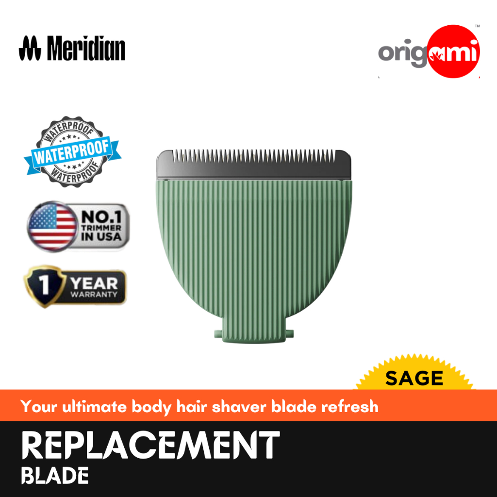 Meridian Replacement Blade for Trimmer - Precision Blade for Smooth ...