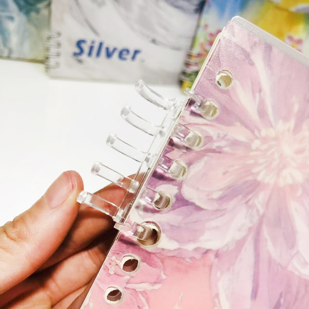 5-hole binder ring loop Binder ring Loop binding strip Folder segment ...