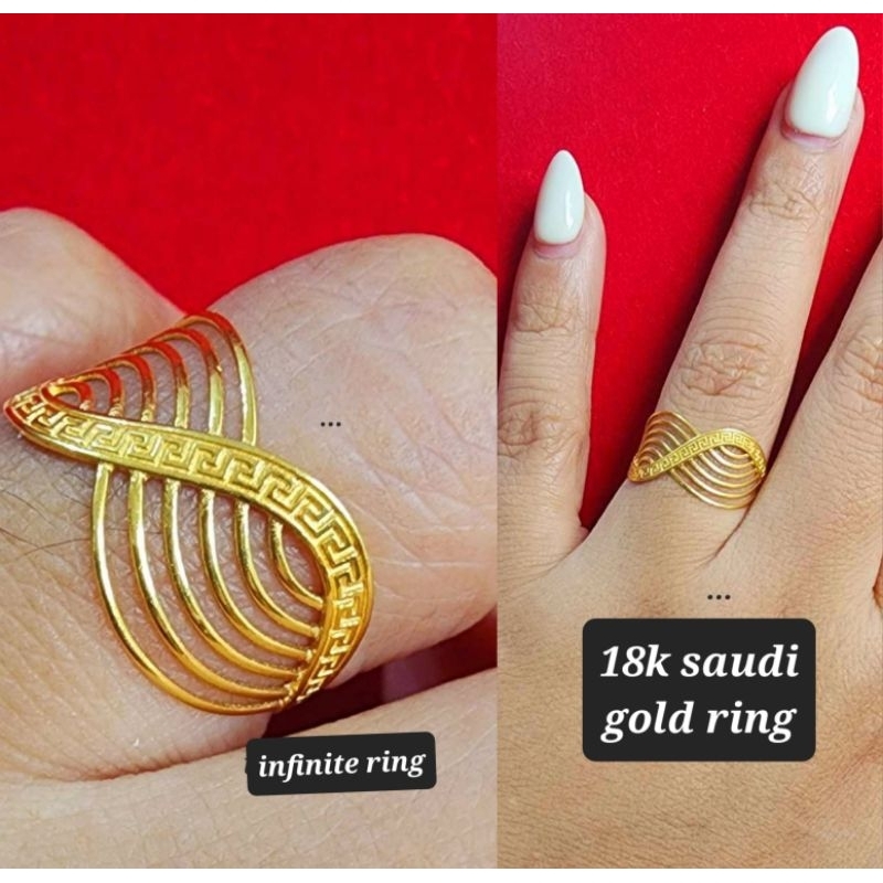 Pawnable 18k saudi gold ring | Shopee Philippines