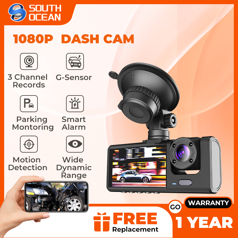 Dash Cam For Car Front And Rear Dashcam Camera 1080P HD Car - Main Image