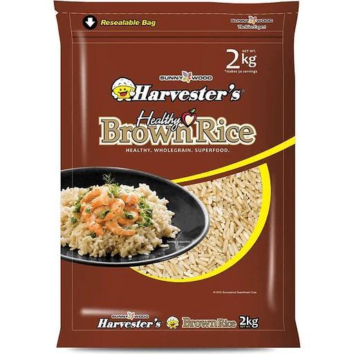 Harvesters Healthy Brown Rice Grain | 2kg | Shopee Philippines