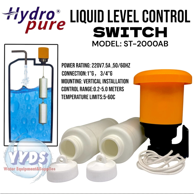 Liquid Level Control Switch ST-2000AB Float Switch | Shopee Philippines