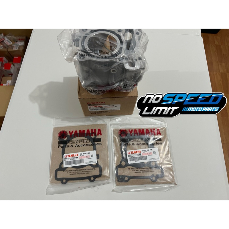 YAMAHA GENUINE CYLINDER BLOCK SET FOR R15V3/NMAX/AEROX/SNIPER155/MT15 ...