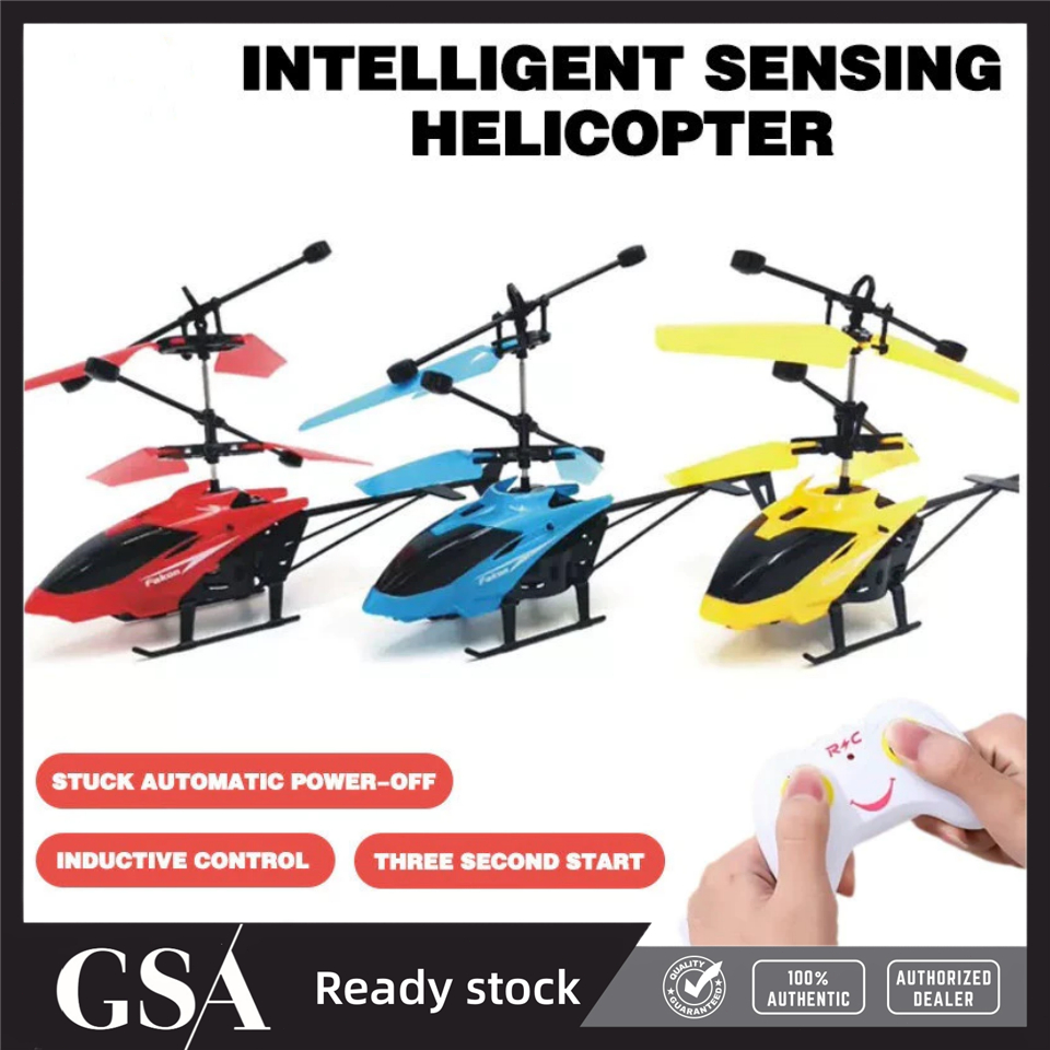 2 in 1Helicopter RC Toys Mini Drone Rechargeable Infrared Induction ...