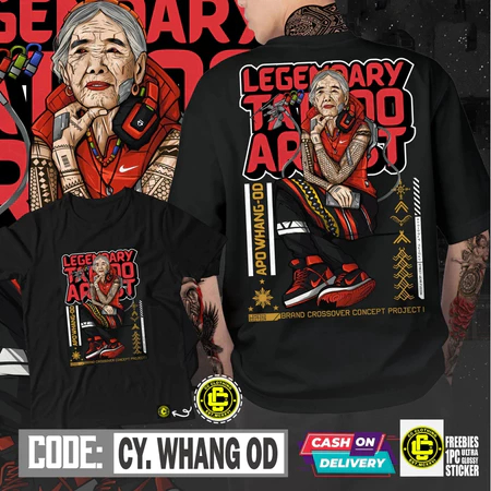 APO WHANG-OD T Shirt for Men Tattoo Unisex Streetwear Summer Top Clothing  Casual Street Style Shirt